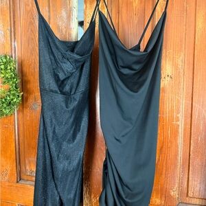 SHEIN Black Curve Bodycon Dresses - 2 dresses